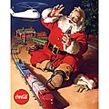 Majestic Puzzles 'Coca-Cola Santa Delight' 550-piece Puzzle