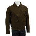 French Connection Men's Brown Military Jacket
