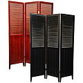 Beadboard 3-panel Room Divider (China)
