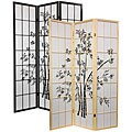 Lucky Bamboo 3-panel Room Divider (China)