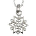 Sterling Silver Snowflake Necklace