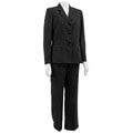 Evan Picone Women's Black 2-piece Suit