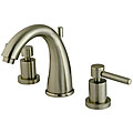 Widespread Satin Nickel Finish Lavatory Faucet