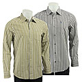 Original Penguin Men's Striped Woven Shirt
