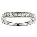 14k White Gold 1/2ct TDW Diamond Perfect-fit Band (G-H, I1)