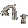 Concord Widespread Satin Nickel Finish Lavatory Faucet