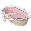 Hoohobbers Classic Pink Moses Basket