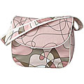Hoohobbers Cocoa Pink Messenger Diaper Bag