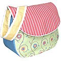 Hoohobbers 'Cha, Cha, Cha' Messenger Diaper Bag