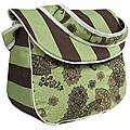 Hoohobbers Cocoa Green Messenger Diaper Bag