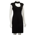 Donna Ricco New York Women's Keyhole Knit Dress