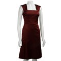 Donna Ricco Women's Cap-sleeve Open Back Dress