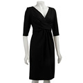 Donna Ricco Women's Wrap Front Dress