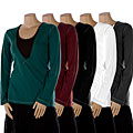 Allison Brittney Women's Plus Size Inset Lace Top