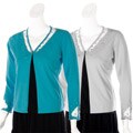 Sophie Tyler Women's Long-sleeve Beaded Cardigan