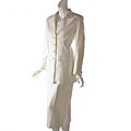 GMI Women's Ivory Skirt Suit