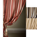 Signature Stripe Faux Silk Taffeta Curtain Panel (50 in. x 96 in.)