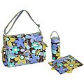 Kalencom Laminated Funky Flowers Diaper Bag