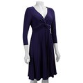Jones New York Women's Amethyst Matte Jersey Dress