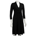 Jones New York Women's V-neck Sweater Dress