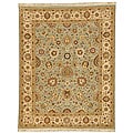 Hand-knotted Swate-16 Hand-spun Wool Rug (10' x 14')