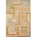 Hand-tufted Ivory Moda Wool Contemporary Rug (8' x 10')