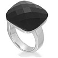 Stainless Steel Black Onyx Ring