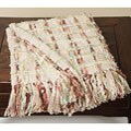 Winsor Plaid Throw_ Rose