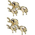 Good Luck Brass Elephant (Set of 6)