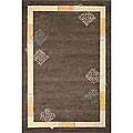 Hand-tufted Transitional Wool Moda Rug (8' x 10')