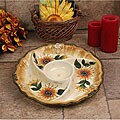 Four-section Round Platter