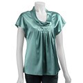 MICHAEL Michael Kors Women's Pleated Neck Top