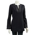 MICHAEL Michael Kors Women's Split Neck Tunic Top