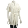 MICHAEL Michael Kors Plus Size Belted Kimono Cardigan