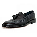 Revelo Men's Wing Tip Slip On Shoes