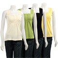 August Silk Women's Sleeveless Square Neck Sweater