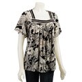August Silk Women's Paisley Print Shirt
