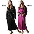 Mystic Clothing Women's Classic Pure Silk Robe