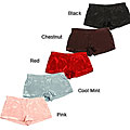 Mystic Clothing Women's Satin Boxer Shorts (Pack of 5)