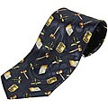 Mystic Clothing Satin Attorney's Law Tie
