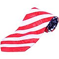Mystic Clothing American Flag Tie with Gift Box