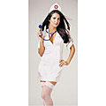 Sexy Three-piece Proper Nurse Uniform Costume
