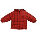 Oshkosh Toddler Boy's Red Plaid Bubble Jacket