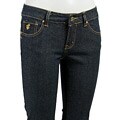 Rocawear Women's Gold Stitched Bootleg Jeans