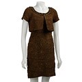 Muse Women's Embellished Crinkle Dress with Jacket