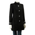 Anthracite Muse Women's Boucle Topper Button Coat