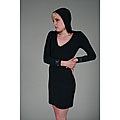 Yogacara Women's Short Hooded Dress