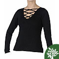 Women's Organic Aurora Reversible Pullover (Peru)