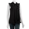 Paris Hilton Women's Ruffle Top
