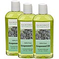 Rainforest Botanicals 4-ounce Grapeseed Oils (Pack of 3)